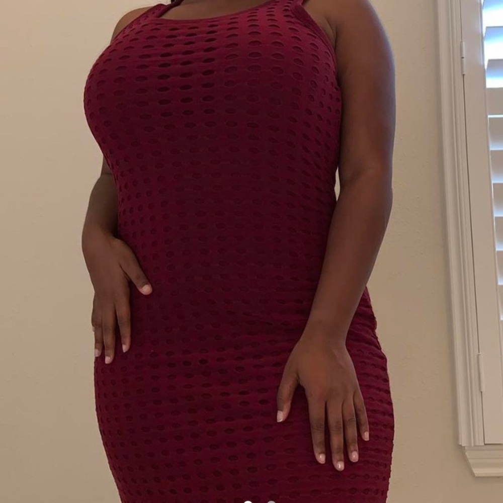 Burgundy Dress ❤️